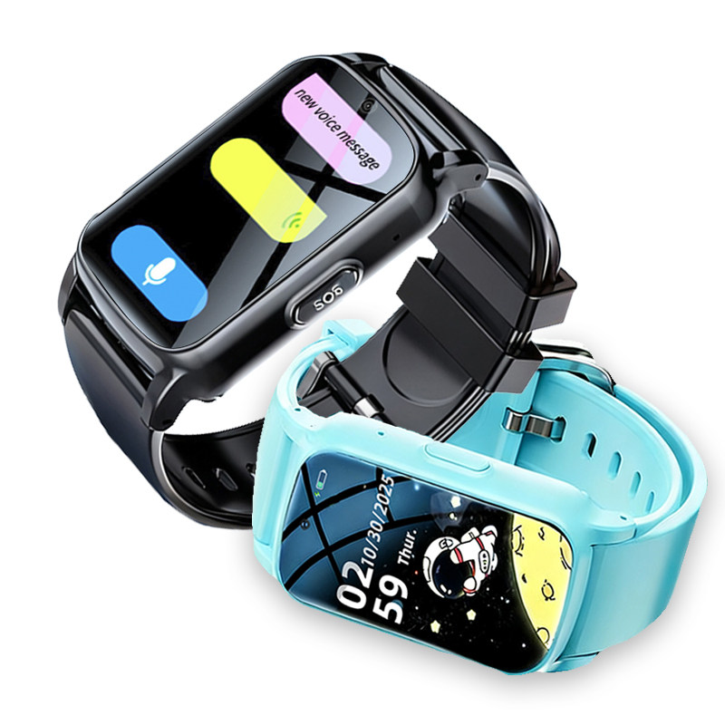 VS06 Health Safe Care with GPS, WiFi Location, SOS Emergency One-click Health Monitoring with Fall Detection Kids Smart Watch